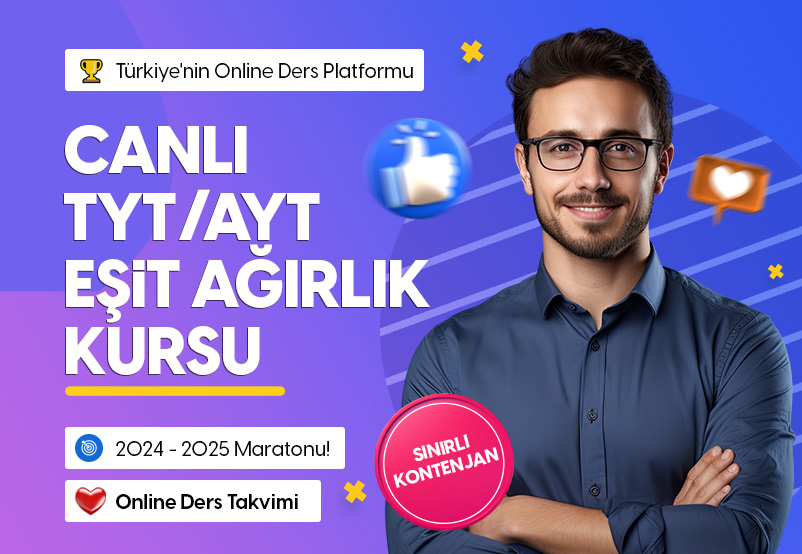 Canlı TYT/AYT Eşit Ağırlık Kursu