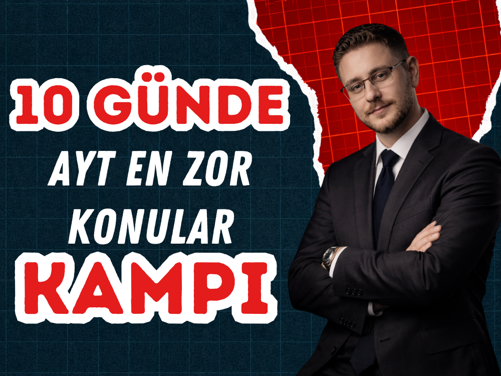 10 Günde AYT Sayısal En Zor Konular Kampı